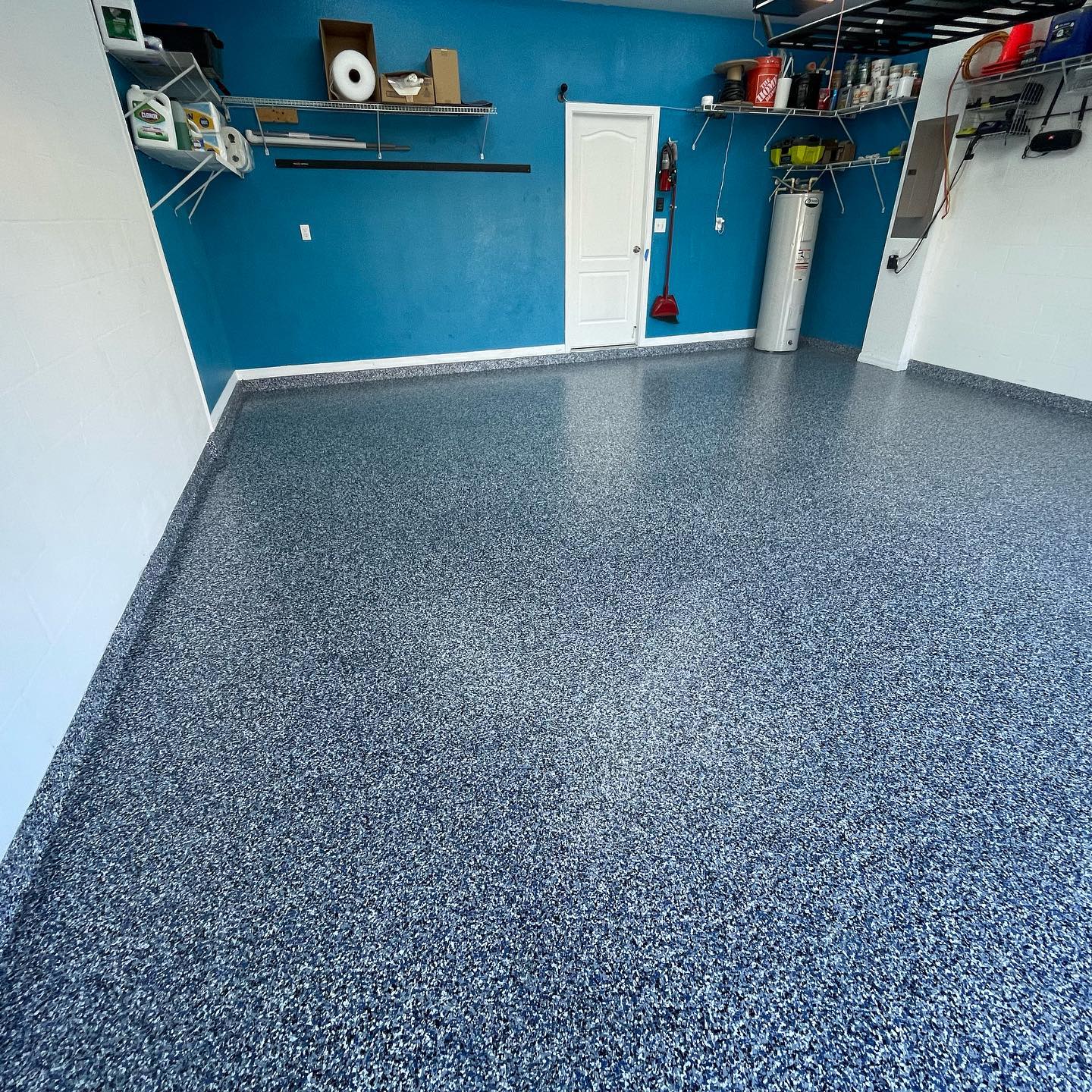 Garage Flooring In Orlando Top Coat Epoxy